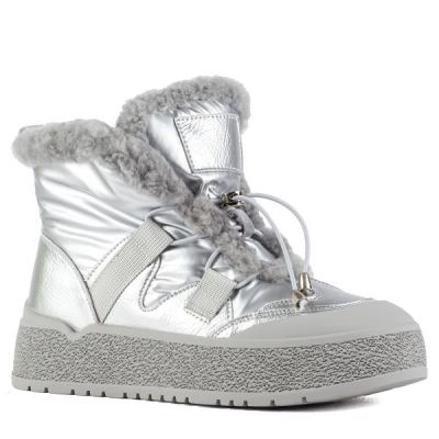 Дутики серебристые Finn Line (Где дешевле?)