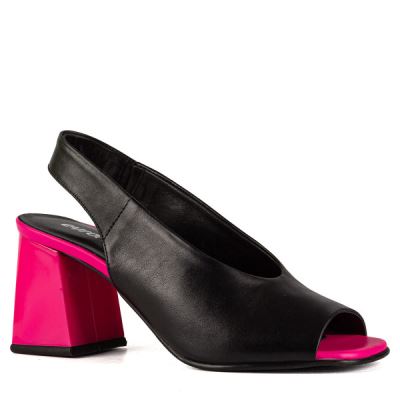 Босоножки черные Evromoda (Где дешевле?)
