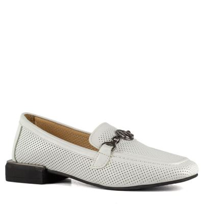 Лоферы белые Evromoda (Где дешевле?)